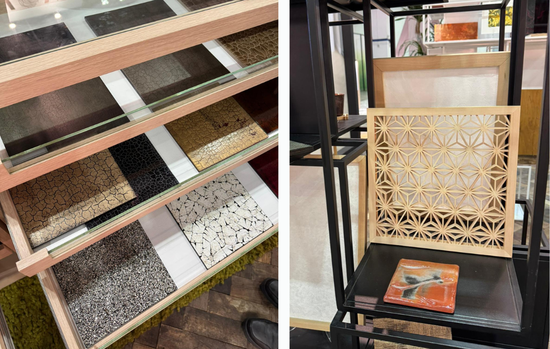 切子　漆　日本企業　　インテリア